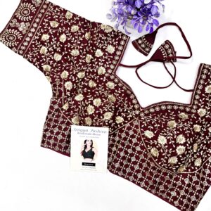Maroon Blouse