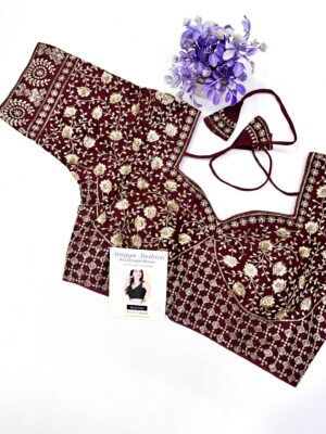 Maroon Blouse