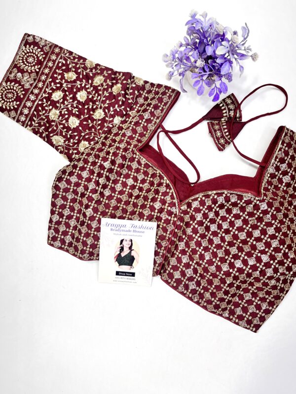 Maroon Blouse - Image 2