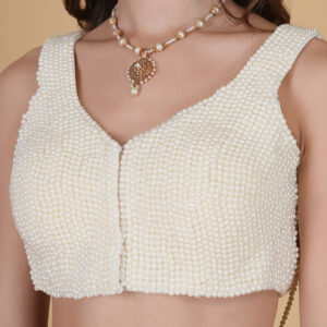 front open white pearl