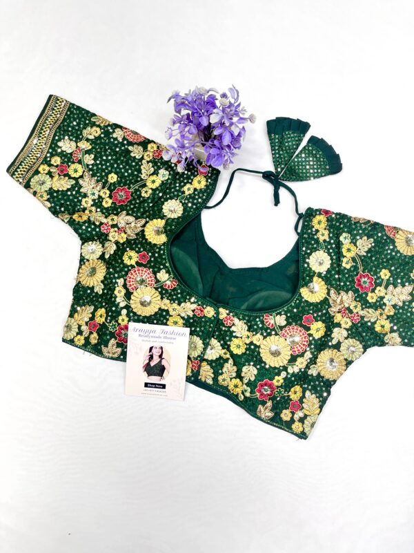 heavy embroidery blouse - Image 2