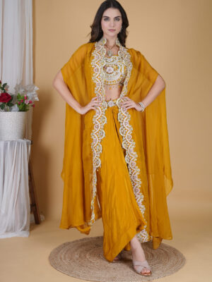 The Elegant Yellow Dress