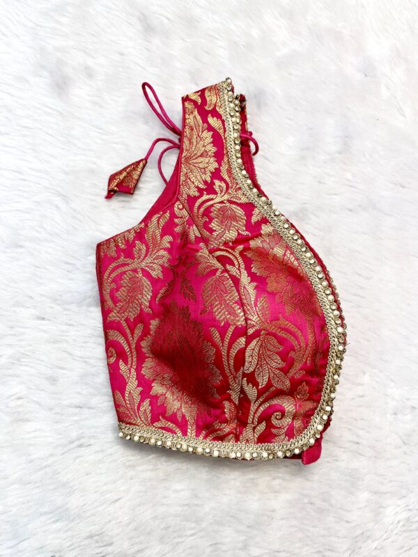 Sabyasachi blouse (deep neck) - Image 3