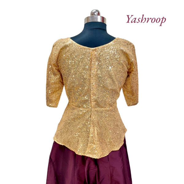 Yashroop’s Special Rajasthani Long Blouse/Choli - Image 2