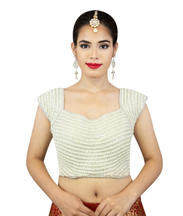 Premium Heavy Pearl Blouse - Image 4