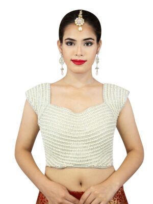 Premium Heavy Pearl Blouse