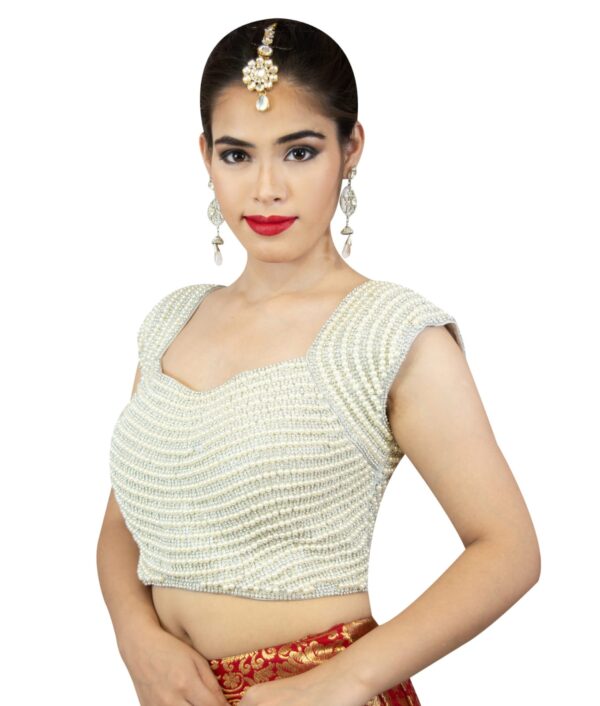 Premium Heavy Pearl Blouse - Image 2