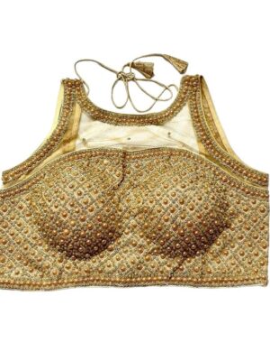 Premium Royal Look Heavy Beaded Blouse for Saree & Lehengas