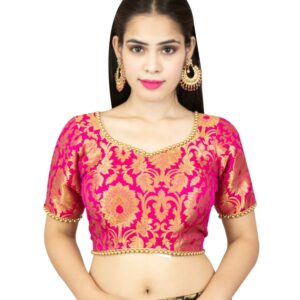 Designer Banarasi Blouse for Saree & Lehengas