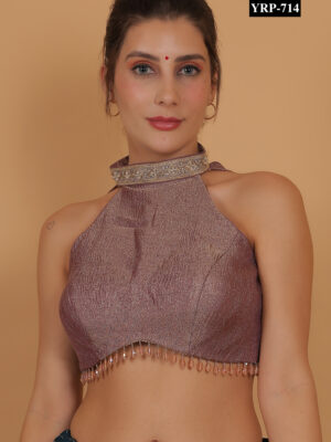 Purple Gradient Designer Blouse