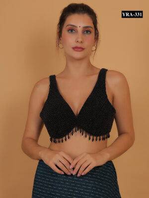 Black Pearl Work Blouse